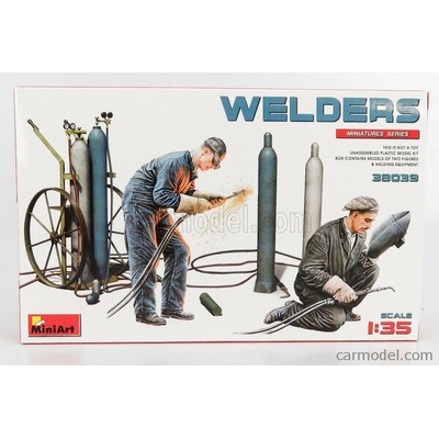 Miniart Figures Saldatori Welders 1:35
