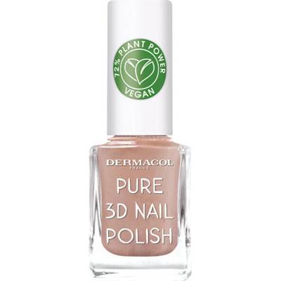 Dermacol Prírodný lak na nechty Pure 3D (Nail Polish) 11 ml 06 Natural Pearls