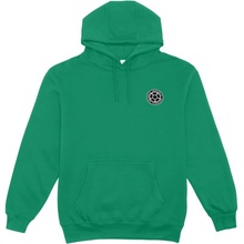 Mikina SCOOTERING Long Hoodie s kapucí KELLY GREEN