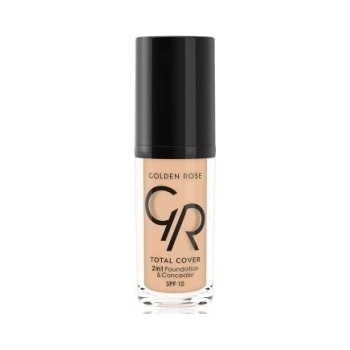 Golden Rose total cover 2in1 foundation+concealer 02 30 ml
