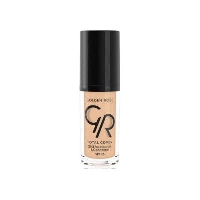 Golden Rose total cover 2in1 foundation+concealer 02 30 ml