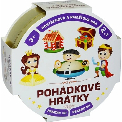 Rozprávkové hry 2v1 v plechovej krabičke