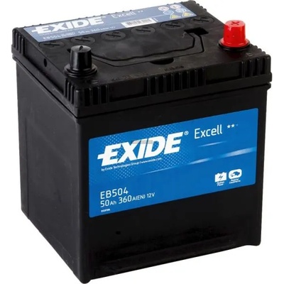 Exide Excell EB504 50Ah 360A right+ (EB504)