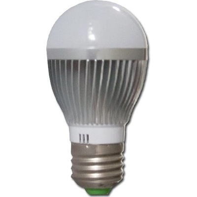 Max žárovka LED 3W E27 Alu tělo 6000-6500K Cool White studená bílá