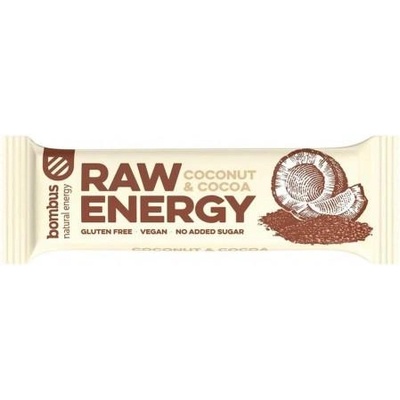 RAW ENERGY БАР Суров "Raw Energy" 50г /кокос и какао/
