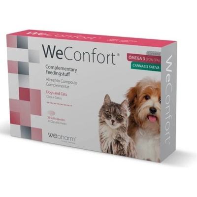 Wepharm WeConfort pro psy a kočky 30 kapslí