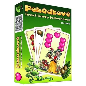 Pohádkové hrací karty: jednohlavé