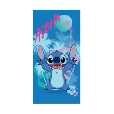 Halantex Lilo & Stitch: Чаршаф за баня - 70 x 140 см, 100 памук