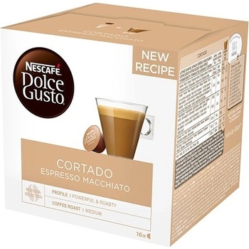 Image 1 of NESCAFÉ Кафе капсула NESCAFE® Dolce Gusto® Cortado Espresso Macchiato 16 бр (100464)