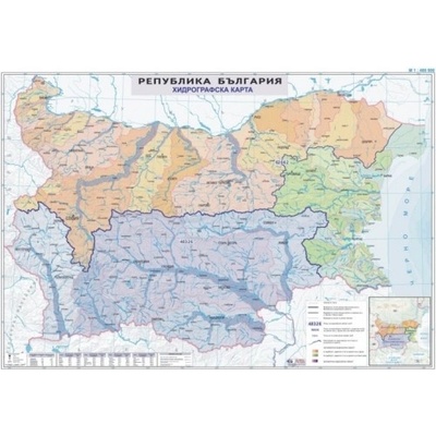 Mapmedia България - хидрографска карта