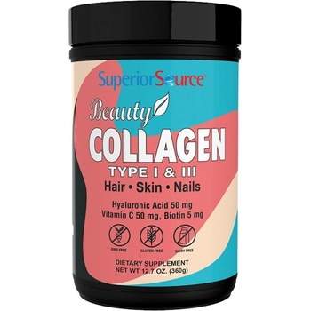 Image 1 of SuperiorSource Beauty Collagen Type I & III [360 грама]
