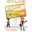Microsoft Xbox Live predplatená karta 2100 bodov