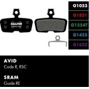 Platničky Galfer FD455 - Avid, Sram ZMES PLATNIČIEK: ADVANCED (červená)