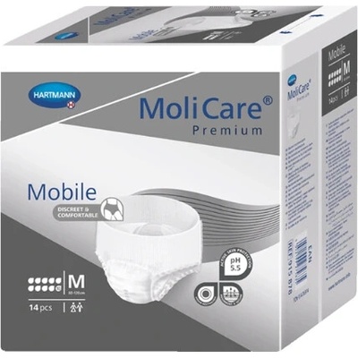Hartmann Molicare Premium Mobile 10 kvapiek M, 14 ks
