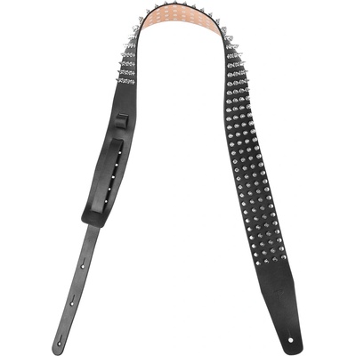 Perris leathers Китарен колан Cones - Silver - PERRIS LEATHERS - 7685