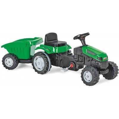 Трактор Active с ремарке - 07316 - светло зелен