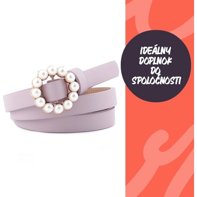 Girly Fialový pásek Elegant B889/PURPLE