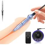 SuperLove E-Stim Cock Torture Set Bipolar Penis Plug Small