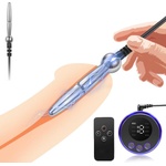 SuperLove E-Stim Cock Torture Set Bipolar Penis Plug Small