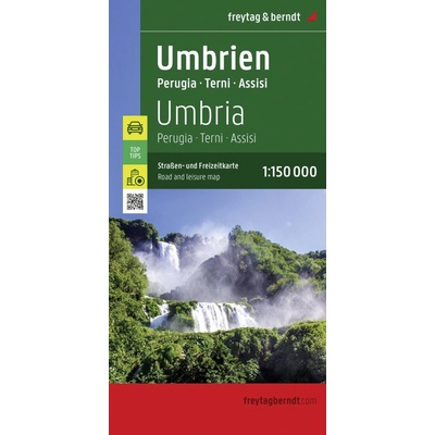 Freytag&Berndt Umbria, Perugia, Terni, Assisi 1: 150 000