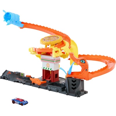 Hot Wheels City Hladná kobra útočí na pizzerku HTN81