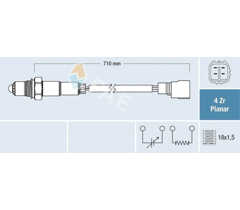 Lambda sonda FAE 77311