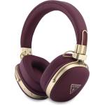 CG Mobile Guess PU Grained Triangle Gold Metal Logo ENC burgundy (GUBHP72PGTCSR) Слушалки