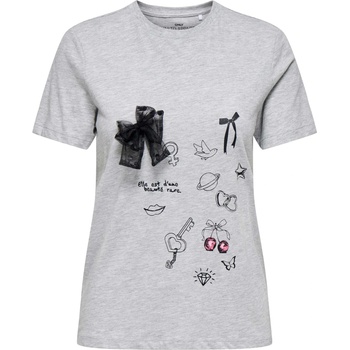 ONLY Тениска onlnita life reg s/s bow top box jrs