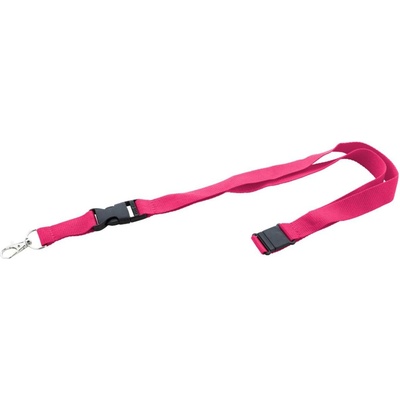 Snúrka na krk Revent Plus RPET lanyard ružová