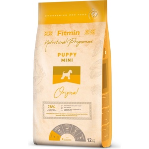 Dibaq Fitmin Mini Puppy храна за кученца от дребни породи 12 kg