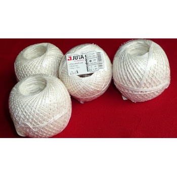 Špagát Juta, ĽAN, 105x6 tex, 100g, priemer 1,25 mm, dĺžka 158 m, zaťaženie 10 kg