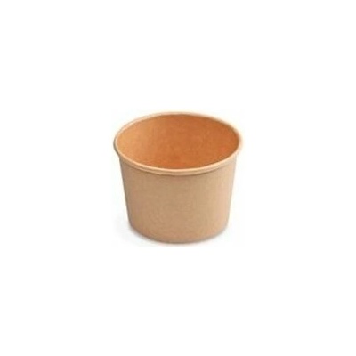 Papierová miska kraft priemer 11,5 cm, objem 500 ml, WMX 76951 PAK