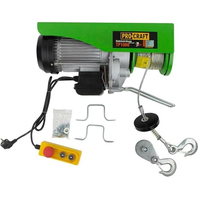 Procraft TP1000 naviják lanový elektrický 500/1000 Kg