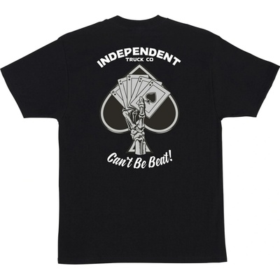 Independent tričko Royal Flush S/S Heavyweight Black 159941