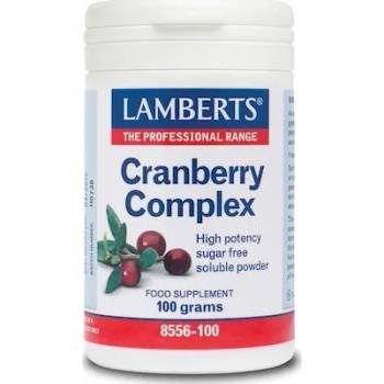 LAMBERTS Хранителна добавка Червена боровинка, Lamberts Cranberry Complex Soluble Powder 100gr