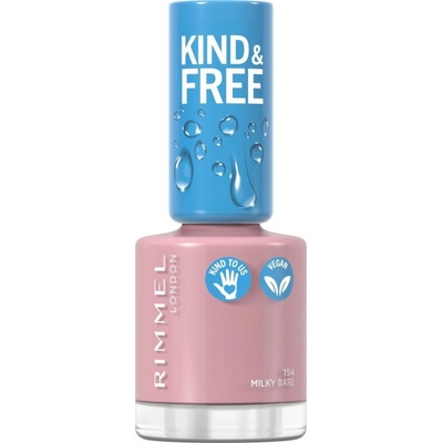 Rimmel London Kind & Free lak na nehty 154 Milky Bare 8 ml – Zboží Dáma