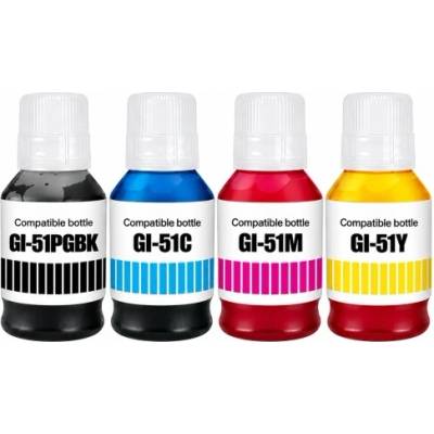 Inkoust NáplněDoTiskáren Canon GI-51 Multipack - kompatibilní