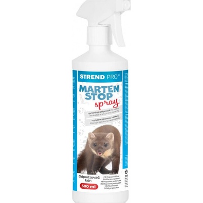 Odpudzovač Strend Pro MARTEN STOP, rozprašovač 500ml, prírodný plašič na kuny, odplašovač, sprej ST2172644 – Zboží Dáma