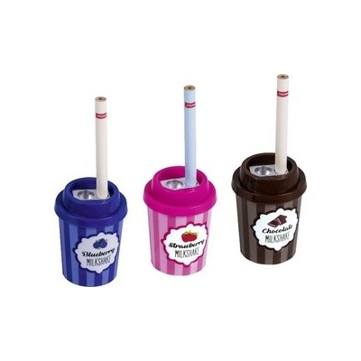 Ořezávátko dvojité Milkshake s tužkou (1ks)