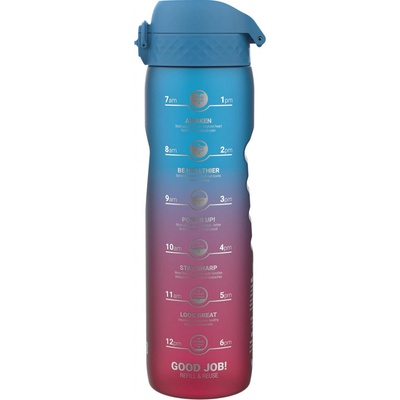 ion8 Leak Proof láhev Motivator Blue & Pink 1000 ml