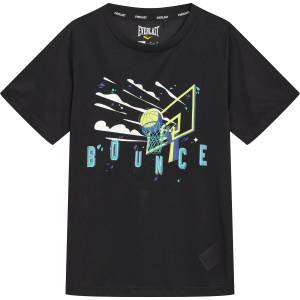 Everlast Юношеска тениска Everlast Basketball Short Sleeve Performance T-Shirts Juniors - Black