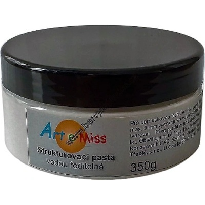 Artemiss Barevná strukturovací pasta 350g 14 černá