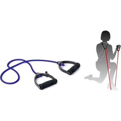 Tremblay Ластик за упражнения (tpr) със спонжена дръжка, син tremblay