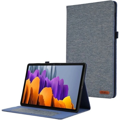 Vsetkonamobil 127981 FABRIC Zaklápací kryt pre Samsung Galaxy Tab S11 modrý