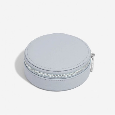Stackers cestovná šperkovnica Lavender Pebble so zamatovým vnútrom 74624
