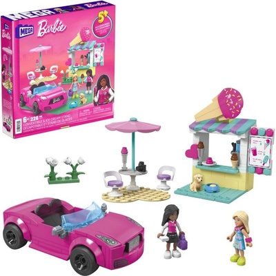 Mega Barbie Kabriolet a stánok so zmrzlinou
