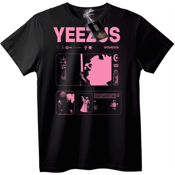 NOONEBRAND Тениска Yeezus - 4XL, Black