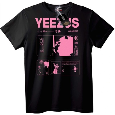 NOONEBRAND Тениска Yeezus - 4XL, Black