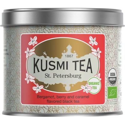 Kusmi Tea Био черен чай St. Petersburg мога 100 г (21718A1070)