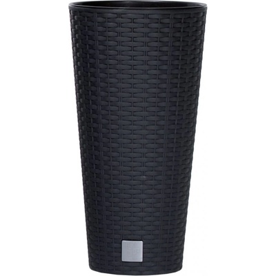 PROSPERPLAST Kvetináč RATO TUBUS Antracit 40 cm